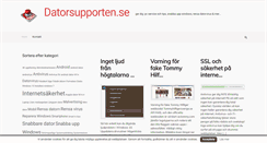 Desktop Screenshot of datorsupporten.se
